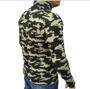 Imagem de Camisa Proteção Solar Uv+50 Camuflado Premium Gola Alta masculina exército