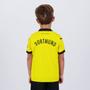Imagem de Camisa Puma Borussia Dortmund Home 23/24 Juvenil Amarela