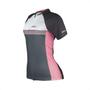 Imagem de Camisa Race Ciclismo Feminina GG Rosa e Preto Bolsos Traseiro Corrida Treino Academia Musculação UV50+ Atrio VB040