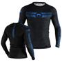 Imagem de Camisa Rash Guard Lycra Manga Longa 4.0 - Azul - Venum