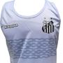 Imagem de Camisa Regata Branca Oficial Santos Peixe 100% Poliester