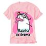 Imagem de Camisa Rosa Frases flork não tenho um minuto de paz mãe