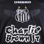 Imagem de Camisa Santos Charlie Brown Jr. Marginal Alado Masculina - Preto