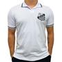 Imagem de Camisa Santos F.C Retrô Polo Branca - Masculino