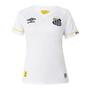 Imagem de Camisa Santos I 23/24 s/n Torcedor Umbro Feminina - Branco+Amarelo