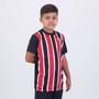 Imagem de Camisa são paulo stripes infantil listrada