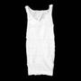 Imagem de Camisa Shapewear para homens com painéis reafirmantes brancos de nylon/elastano