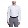 Imagem de Camisa social Calvin Klein Slim Fit Non Iron para homens branca