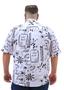 Imagem de Camisa Social Estampada Floral Adulto Masculina 