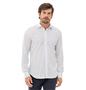 Imagem de Camisa Social Fio 50 Slim Fit Yacht Master - Branco