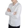 Imagem de Camisa Social Infantil Masculina King&Joe ML Slim Off White