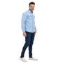 Imagem de Camisa Social Jeans Masculina Premium