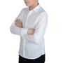 Imagem de Camisa Social Juvenil Masculina Ogochi ML Slim Branca - 0014