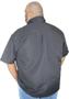 Imagem de Camisa Social Manga Curta Extra Grande Plus Size Masculina