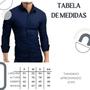 Imagem de Camisa Social Manga Longa Slim Fit Algodão