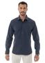 Imagem de Camisa Social Masc. Slim Fit Easy Care Arrow - Azul Marinho