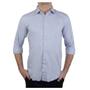 Imagem de Camisa Social Masculina Highstil ML Slim Fit Azul - 01260