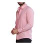 Imagem de Camisa Social Masculina Manga Longa Slim Fit Lisa