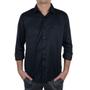 Imagem de Camisa Social Masculina Ogochi ML Essencial Slim Preta - 001