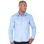 Imagem de Camisa Social Masculina Slim Fit Manga Longa Acetinada