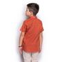 Imagem de Camisa Social Slim Infantil Menino Lisa Manga Longa Casual