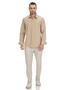 Imagem de Camisa Social Unique Chess Slim Fit Premium Arrow - Khaki