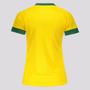 Imagem de Camisa Super Bolla Copa Diamante Brasil Amarela Feminina