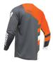 Imagem de Camisa Thor Sector Checker Charcoal/Orange - M (Eua) M (Br)