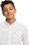 Imagem de Camisa Tommy Hilfiger Boy's Core de Manga Comprida - Branca - 12-14 anos