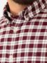 Imagem de Camisa Tommy Hilfiger Masculina Manga Curta Regular Small Check Xadrez Marsala