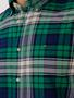 Imagem de Camisa Tommy Hilfiger Masculina Regular Oxford Xadrez Tartan Verde