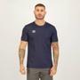 Imagem de Camisa Umbro Essential Marinho e Branco UV15+