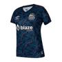 Camisa Umbro Santos Oficial 3 2023 Feminina - Torcedora Imagem de Camisa Umbro Santos Oficial 3 2023 Feminina - Torcedora