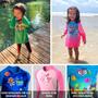 Imagem de Camisa Uv Infantil Proteção Solar Prolife Praia Sol Piscina