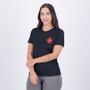 Camisa Vasco Crisp Feminino Preta - Braziline Imagem de Camisa Vasco Crisp Feminino Preta