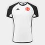 Camisa Vasco Da Gama Masculina Kappa Branco + Preto Oficial Imagem de Camisa Vasco Da Gama Masculina Kappa Branco + Preto Oficial
