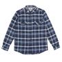 Imagem de Camisa Vissla Central Coast Imp M/L Flanela Xadrez Azul