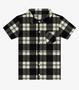 Imagem de Camisa Xadrez Infantil Menino Trick Nick Preto