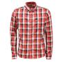 Imagem de Camisa Xadrez Masculina Manga Longa Vermelho e Branco Cowboy Winner 36908