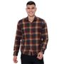 Imagem de Camisa xadrez masculina premium manga longa