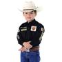 Imagem de Camisao Country Radade Infantil Bordada Barretos Peao