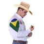 Imagem de Camisao Country Radade Masculina Bordada Barretos Peao