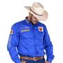 Imagem de Camisao Country Radade Masculina Bordada Cavalgada Peao