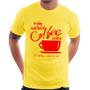 Imagem de Camiseta A Day Without Coffee - Foca na Moda