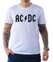 Imagem de Camiseta Ac/dc Camisa Banda Acdc Rock Clássico Anos 80