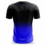 Imagem de Camiseta Academia Masculina Camisa Musculação Dry UV Caminhada Treino Corrida Bike