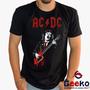 Imagem de Camiseta ACDC 100% Algodão Rock Geeko