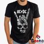 Imagem de Camiseta ACDC 100% Algodão Rock Geeko