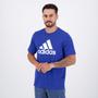 Imagem de Camiseta Adidas Big Logo Azul e Branca