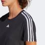 Imagem de Camiseta Adidas Essentials 3 Listras Feminina